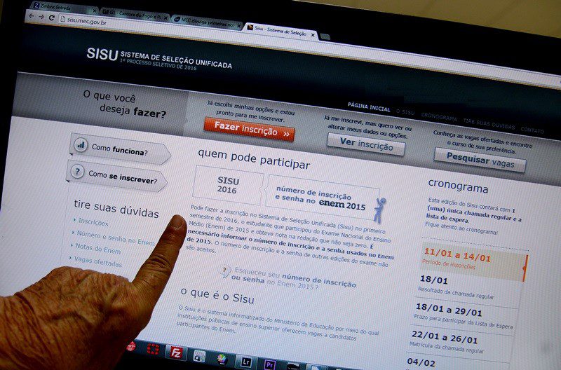 Sisu inscrição