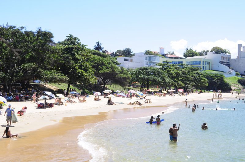 Praia Grande, na Ilha do Boi