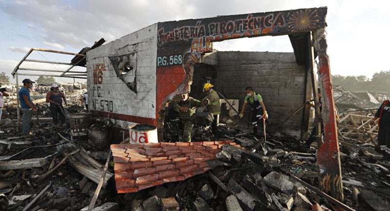 Explosão no México contabiliza 91 mortos em quatro dias