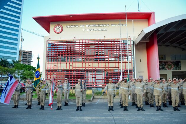 Passagem de comando - Bombeiros - ES