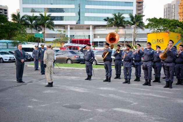 Passagem de comando - Bombeiros - ES