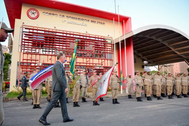 Passagem de comando - Bombeiros - ES