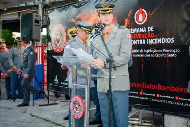 Passagem de comando - Bombeiros - ES