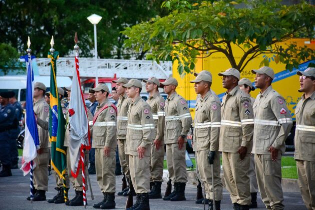 Passagem de comando - Bombeiros - ES