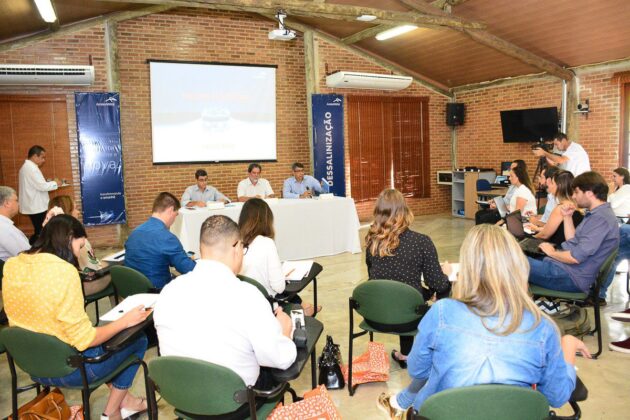 Projeto de dessalinização da água do mar ArcelorMittal