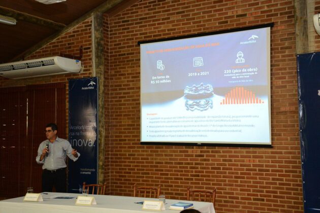 Projeto de dessalinização da água do mar ArcelorMittal