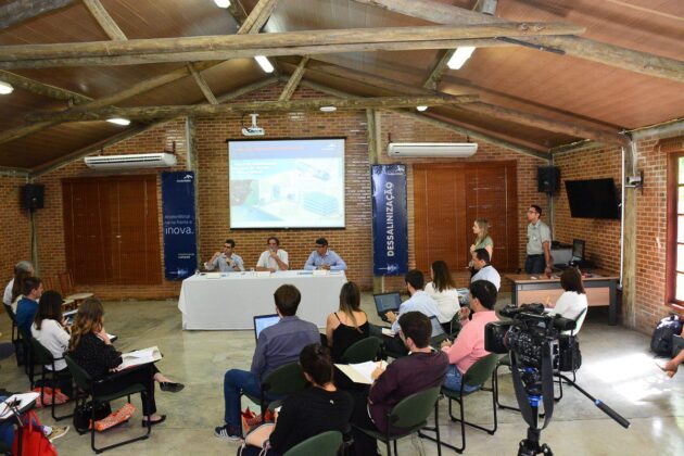 Projeto de dessalinização da água do mar ArcelorMittal