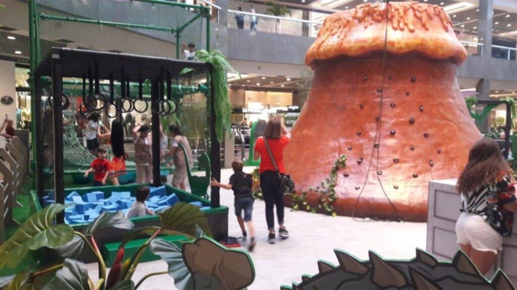 Exposição Jurassic World no Shopping Vitória