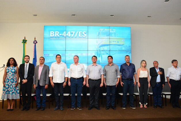 Assinatura Ordem de Serviço BR 447/ES