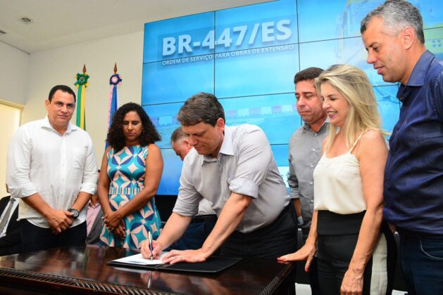 Assinatura Ordem de Serviço BR 447/ES