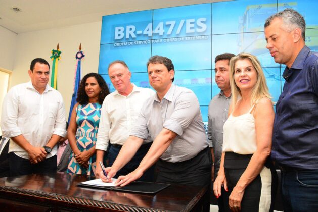 Assinatura Ordem de Serviço BR 447/ES