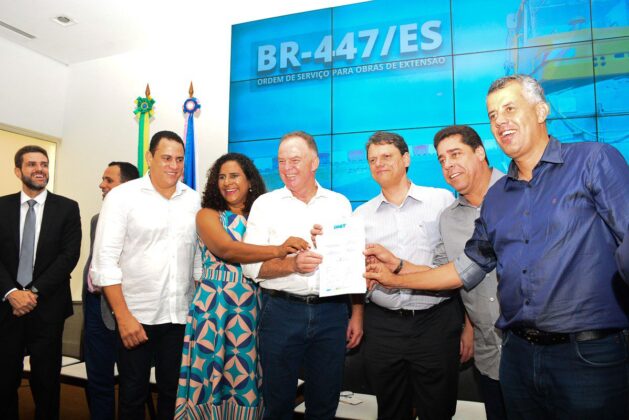 Assinatura Ordem de Serviço BR 447/ES
