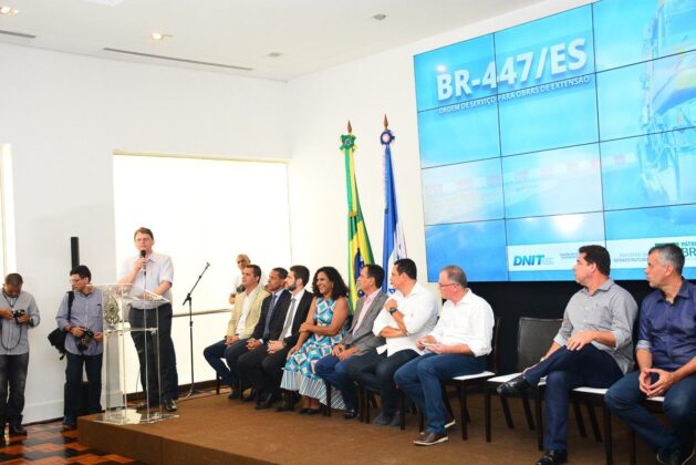 Assinatura Ordem de Serviço BR 447/ES