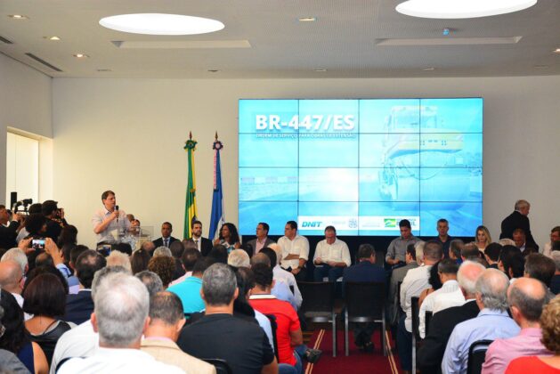 Assinatura Ordem de Serviço BR 447/ES
