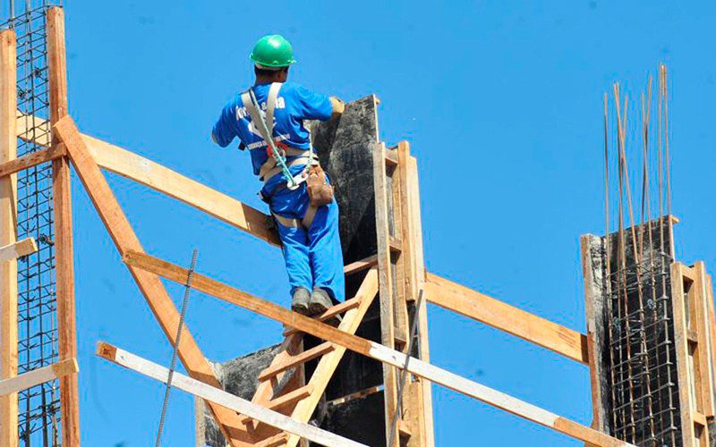 A construção civil