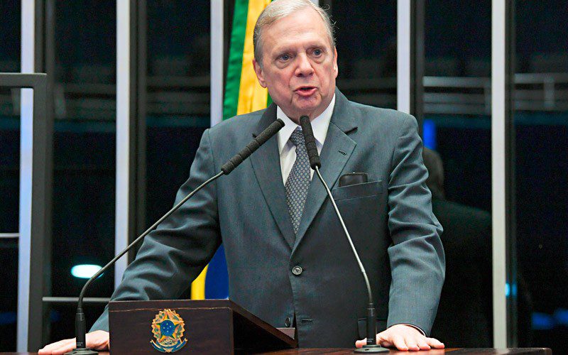 Relator da reforma da previdência no Senado Federal, senador Tasso Jereissati