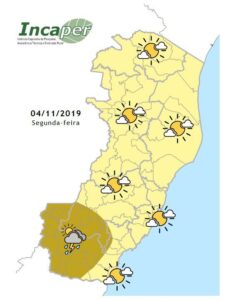 Confira a previsão do tempo para esta semana!