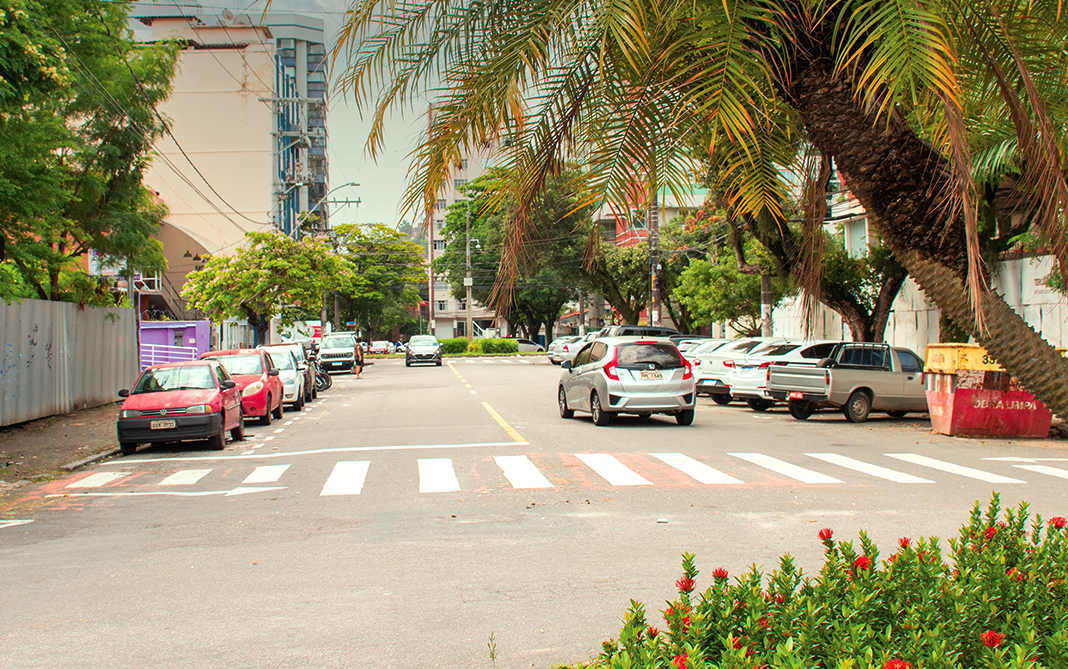 Vista da Rua Carlos Moreira Lima, Bento Ferreira, Vitória