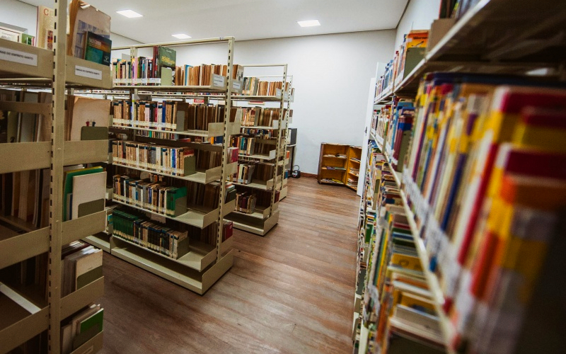 A Biblioteca Municipal Adelpho Poli Monjardim tem mais de 20 mil obras em seu acervo. Foto: PMV
