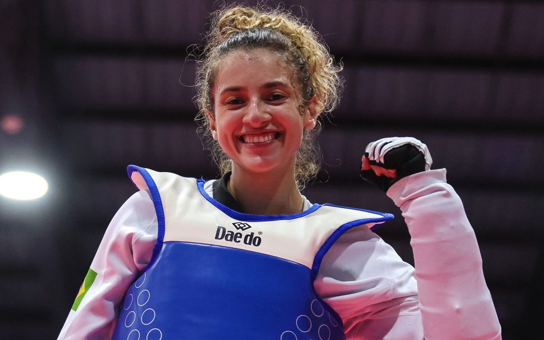 Milena Titoneli conquista bronze no Mundial de Taekwondo no México - Foto: Reprodução Twitter/Time Brasil