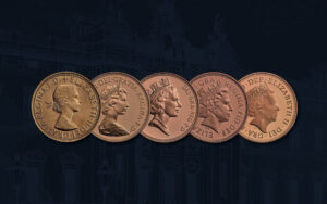 Moedas da coleção Queen Elizabeth II's Reign apresentam um anverso de tributo exclusivo