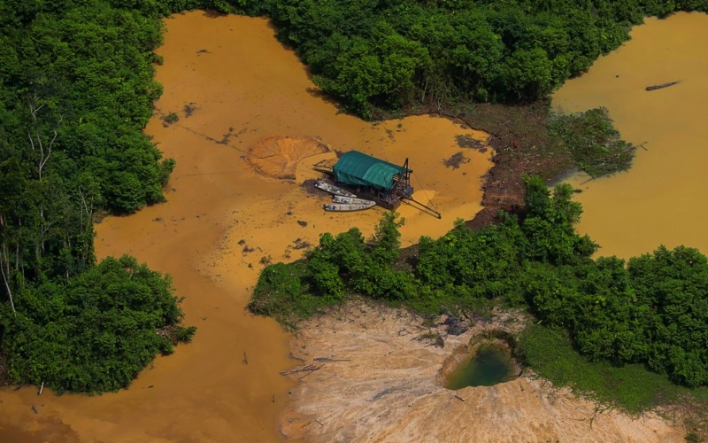 Comando da Aeronáutica controlará espaço aéreo Yanomami -Foto Chico Batata/Greenpeace