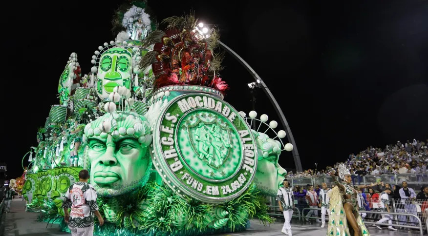 Mocidade Alegre é campeã do carnaval de São Paulo