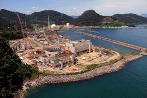 Obras para construção de Angra 3 - Eletrobras/Divulgação