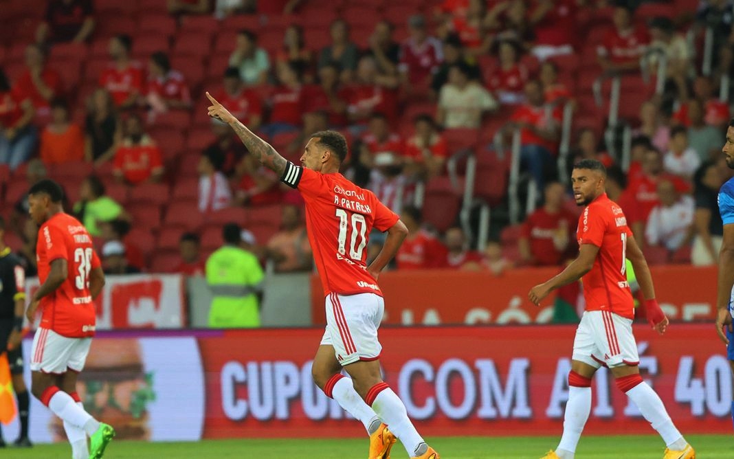 Alan Patrick leva Internacional à vitória na Copa do Brasil - Foto: © Ricardo Duarte/Internacional/Direitos Reservados