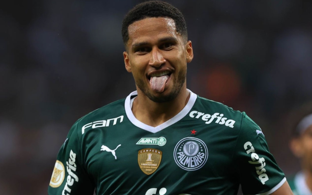Murilo desloca ombro e vira preocupação para o técnico Abel Ferreira - Foto: Greco/Ag.Palmeiras