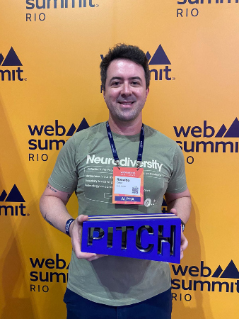 Startup capixaba vence competição no Web Summit Rio