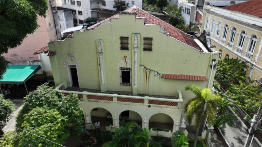 Biblioteca Municipal Adelpho Poli Monjardim. Foto: Divulgação.