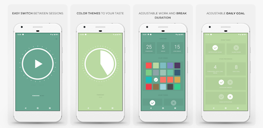 Aplicativo Pomodoro Timer. Foto: Google Play