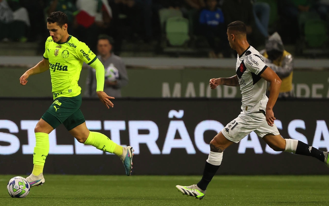 Vasco protesta contra gol anulado e diz que vai à CBF para apresentar reclamação - Foto: Cesar Greco/Palmeiras