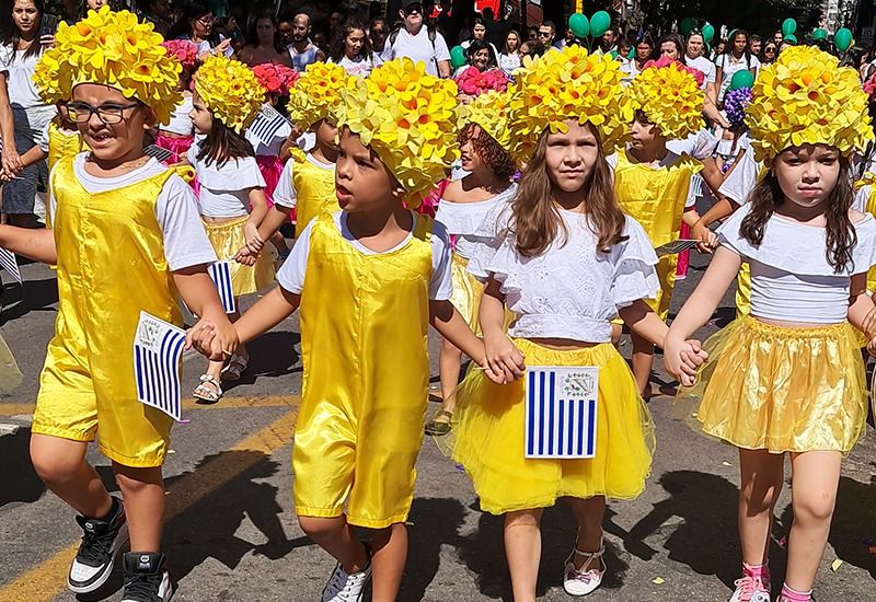 Colatina comemora 102 anos com desfile cívico no Centro da cidade – Foto: Comunicação PMC