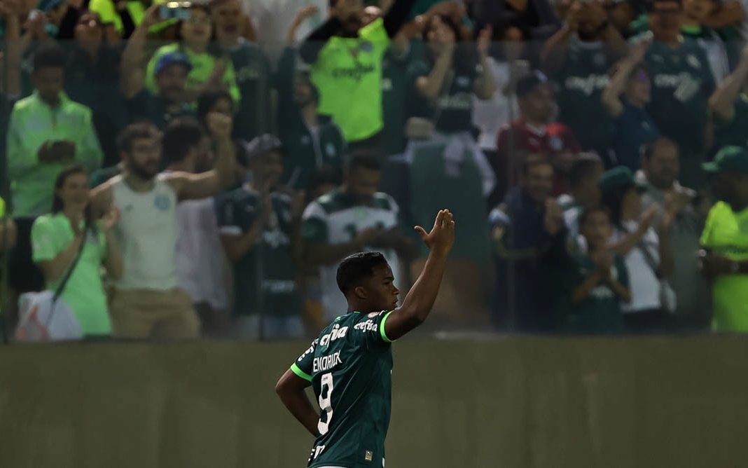 Fernando Diniz exalta momento de Endrick e afirma que convocação é 'prêmio' - Foto: Reprodução Twitter / @Palmeiras