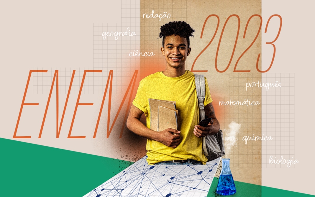 Saiba como é feita a correção das provas e das redações do Enem - Foto: © Reprodução - Arte/Agência Brasil