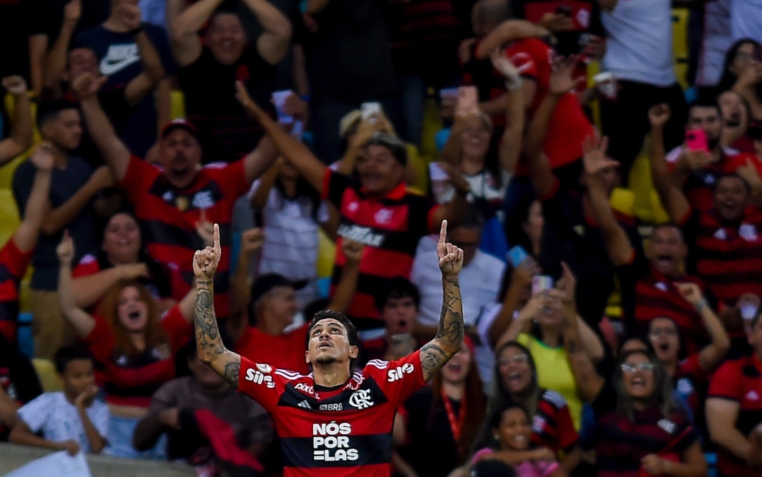 Palmeiras é massacrado pelo Flamengo e perde chance de virar líder do Brasileirão - Foto: Reprodução Twitter / @Flamengo - Marcelo Cortes/CRF