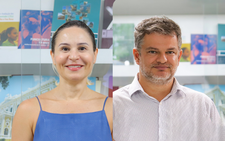 Edna Morais Tresinari e Marlon Neves Bertolani são pesquisadores do Observatório das Metrópoles/IJSN. Foto: Divulgação/IJSN