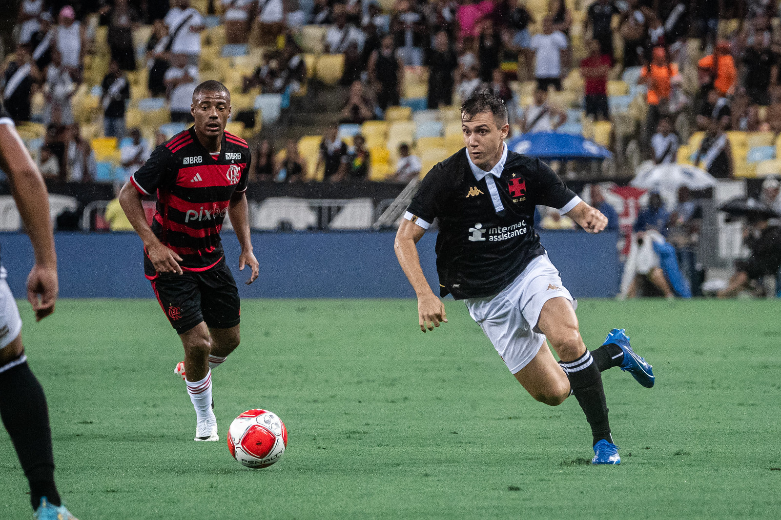 Vasco e Flamengo empatam pelo Campeonato Carioca. Foto: Leandro Amorim/Vasco