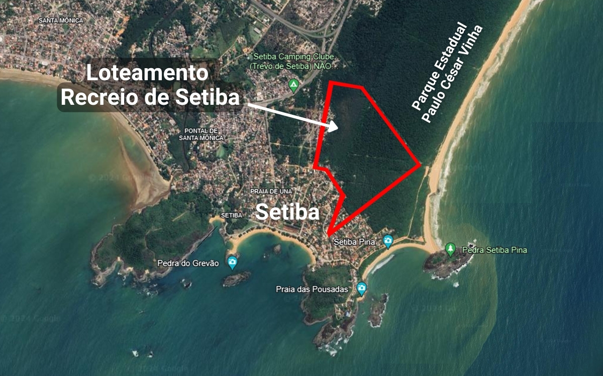 MPF-ES pede indenização e desocupação do loteamento em Setiba