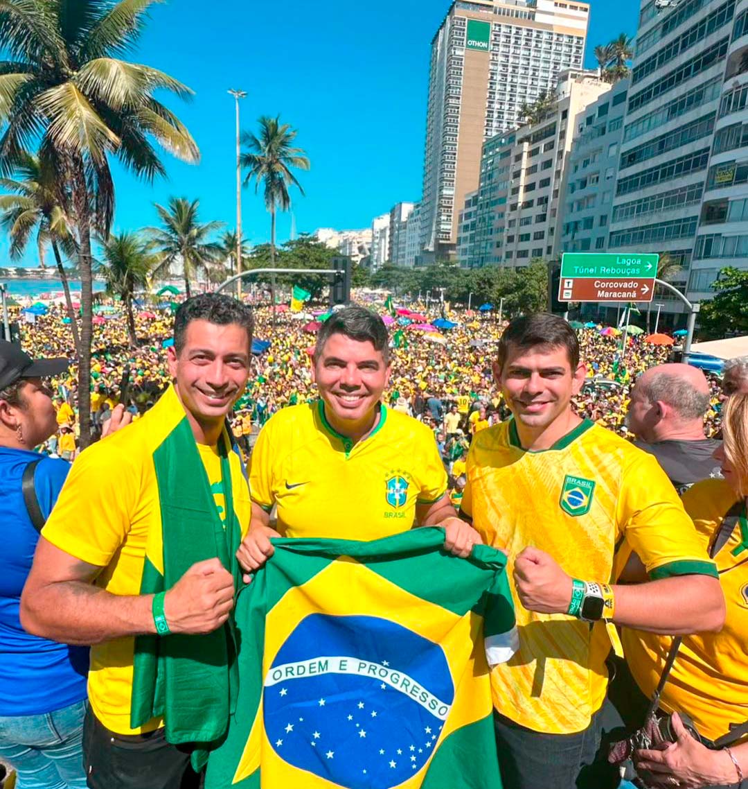 Ato de Bolsonaro no RJ tem apoio de capixabas e ausência de Malta