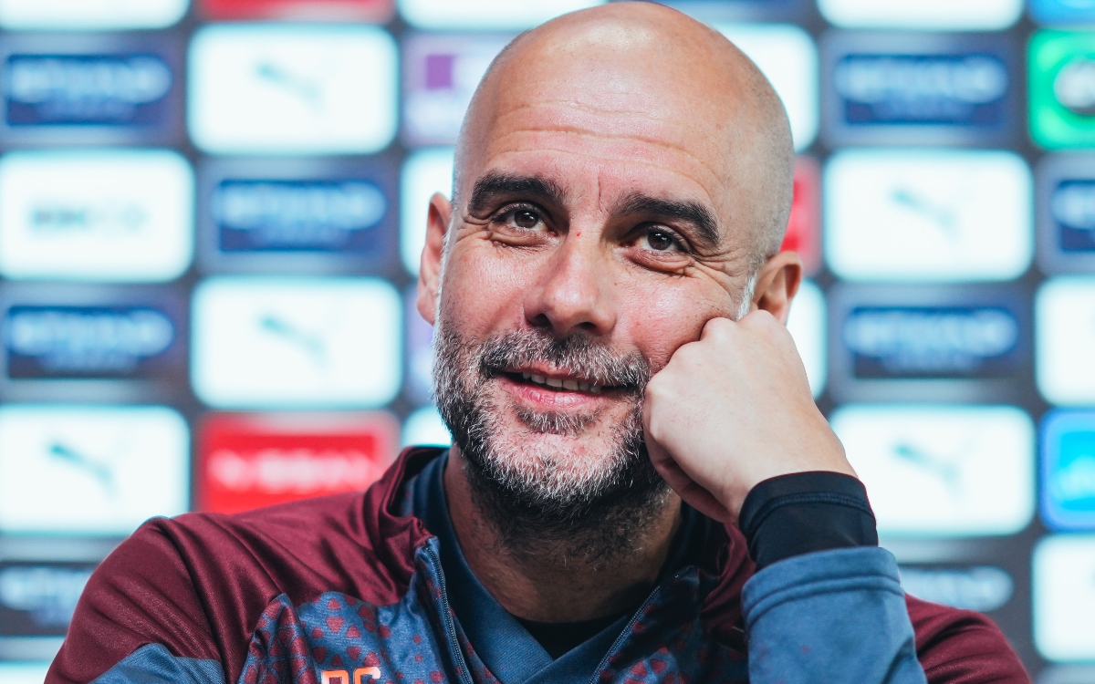 Guardiola revela desejo de ser presidente do Barcelona no futuro - Foto: Reprodução Twitter Manchester City - @ManCity