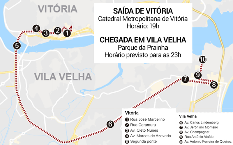 Romaria dos Homens: são esperados 800 mil fiéis na caminhada