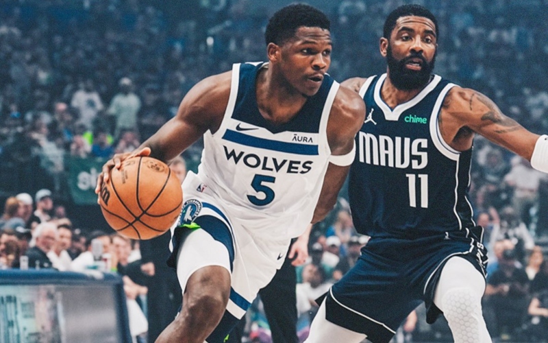 Dallas Mavericks derrota o Minnesota Timberwolves e se aproxima das finais da NBA - Foto: Reprodução Twitter Minnesota Timberwolves - @Timberwolves