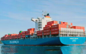 A cabotagem é a navegação entre portos do mesmo país, e se contrapõe à navegação de longo curso, que é realizada entre portos de diferentes países - Foto: Divulgação Aliança