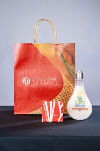 Kit da L'occitane para o Dia das Mães do shopping Mestre Álvaro. Foto: Divulgação