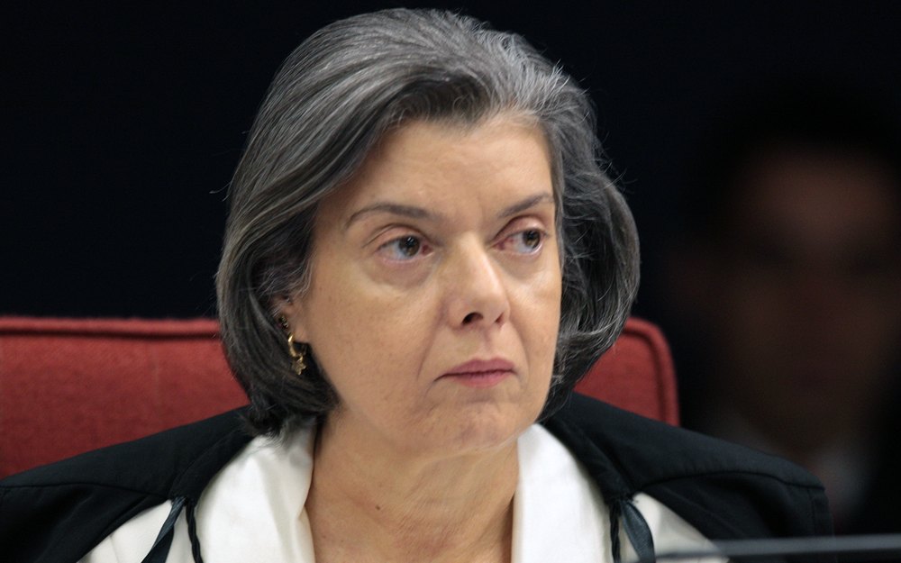 Cármen Lúcia, do STF, rejeitou preliminares das defesas na ação sobre o suposto golpe de Estado, formando maioria - Foto por: Nelson Jr. - SCO/STF/ Fonte: Fotos Públicas