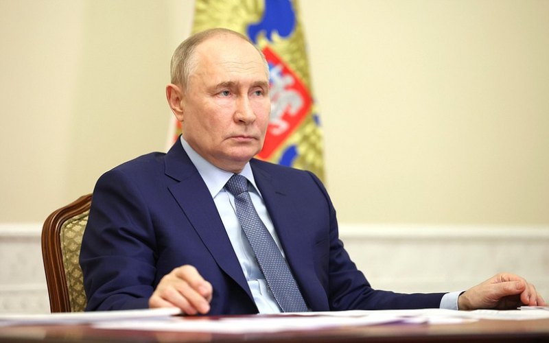 Questionado sobre a possibilidade de um encontro com Trump, Putin disse estar aberto Foto: Divulgação - Kremlin