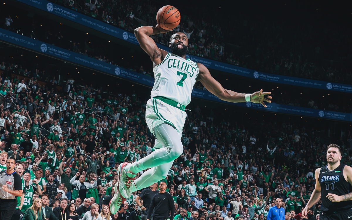 Reserva brilha e Celtics vencem Mavericks no 1º jogo das finais da NBA - Foto: Reprodução Twitter Boston Celtics - @celtics